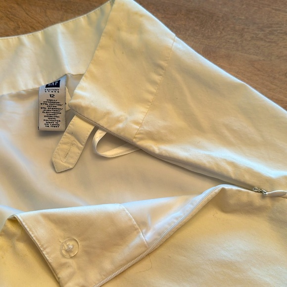 Gap white cotton Aline skirt size 12 🟢 - Picture 5 of 5